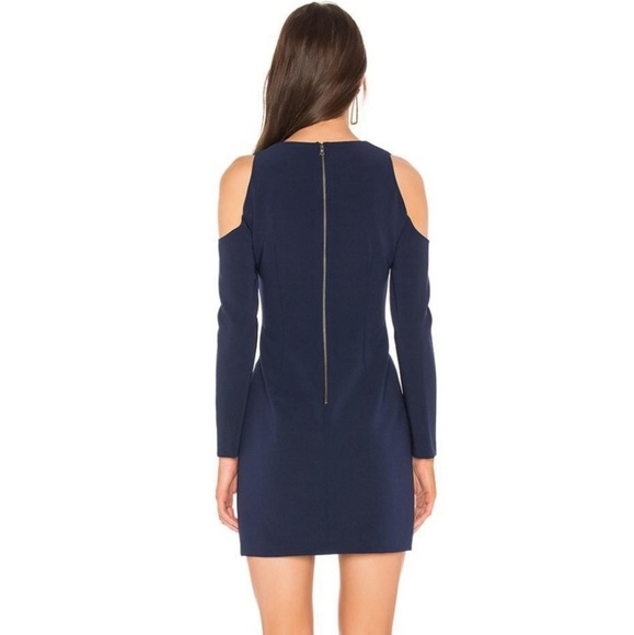 HP Alice and Olivia Exposed Cold Shoulder Dress - Picture 7 of 9